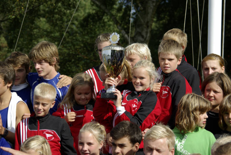 Gewinner einer Jugendregatta
